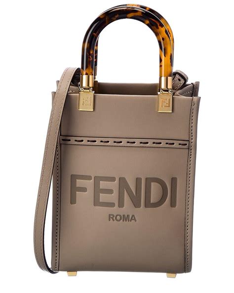 fendi tote mini|Fendi sunshine mini tote.